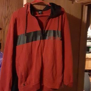 Oakley Zip Up Sweatshirt with hood